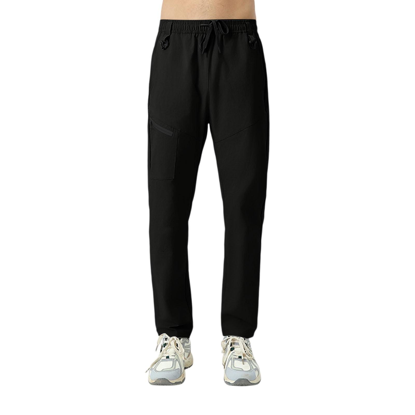 Men s Fashion Casual Summer Outdoor Loose Breathable Hiking Pants XXL
