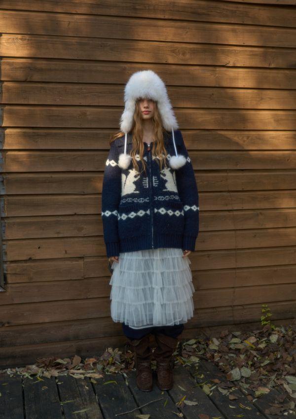 ROSIE Cozy Nutty Cardigan