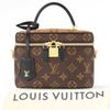 LOUIS VUITTON Monogram Vanity NV PM Shoulder Bag Monogram canvas Brown M45165 Used