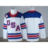 NHL Hockey Jersey USA Team Canada National Ice Uniform Cotton Sport Shirt Men