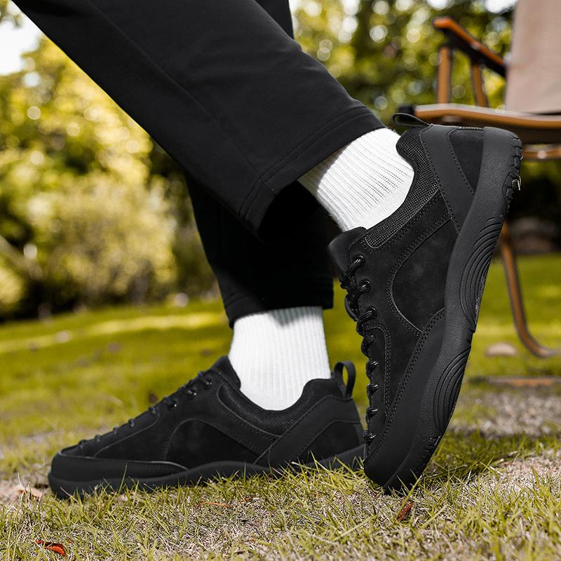 Spring /Autumn Running Sports Shoes Men's Thick Bottom Color Hot-selling Women's Shoes Outdoor Wide-Toe Shoes, Large-Size Hiking Couples' Shoes