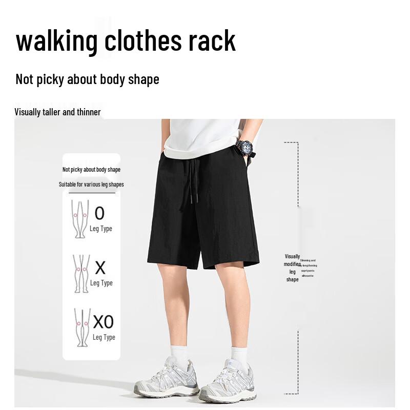 Jeep Men's Lightweight Quick-Dry Outdoor Sports Shorts