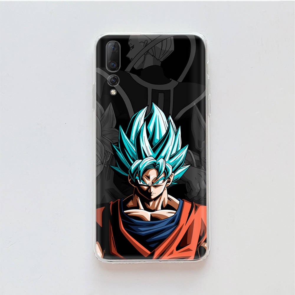 Transparent Case for Samsung A04 A14 A23 M33 M53 Realme 10 9 C35 C55 VIVO X80 Infinix Hot 30 Note 11 Tecno Spark 8P Pro W-89 Dragon Ball Anime