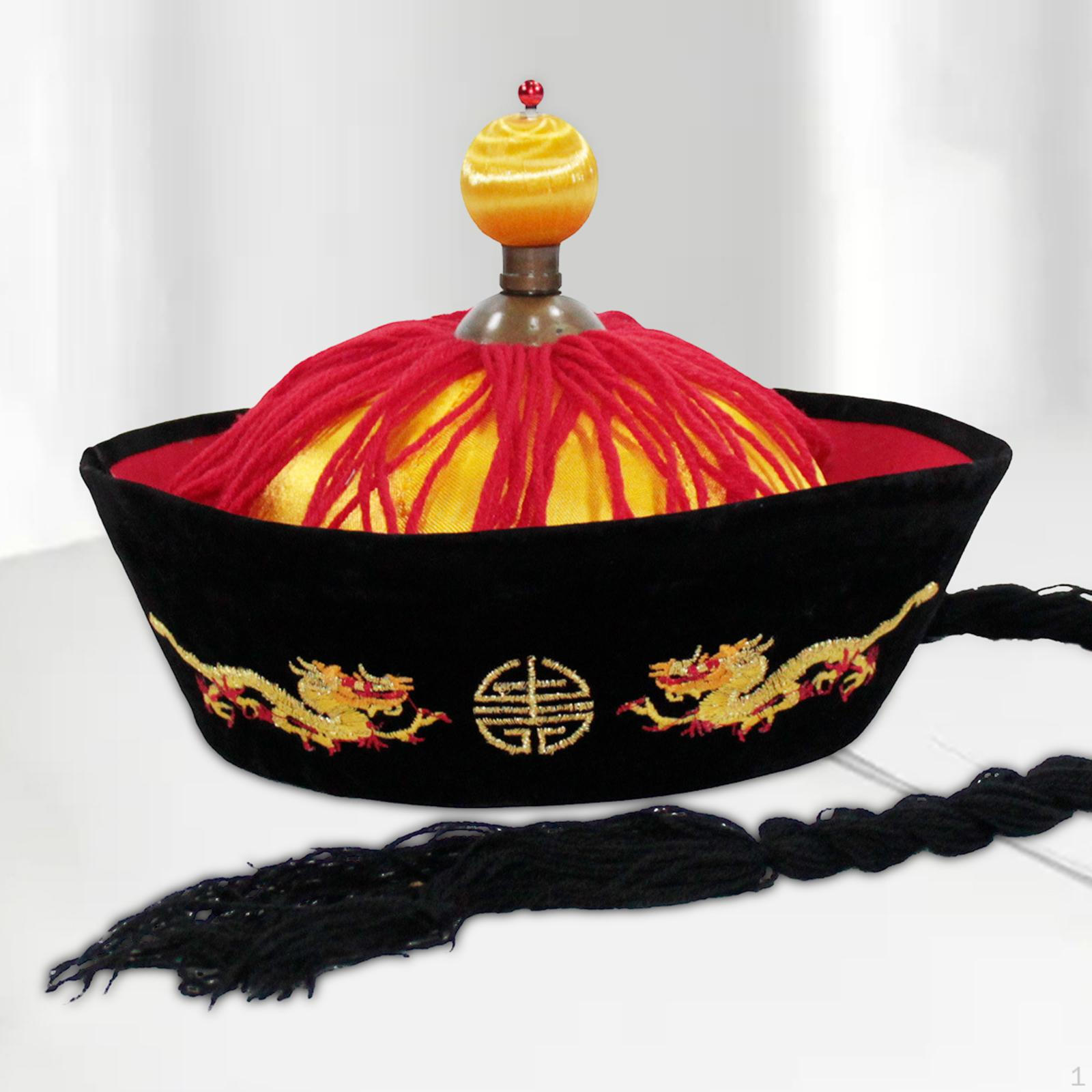 

Китайская шляпа – традиционный головной убор для мужской восточной костюмированной вечеринки 58cm