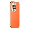 Leather Texture Lichee Pattern Plating Cover For Huawei Nova 14 Ultra 13 12 11 10 8 7 Pro Shockproof Protection Case Bumper