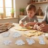4Pcs/set Dinosaur Cookie Plunger Cutter Cartoon Baking Mould Cookie Stamp Biscuit Mold Animal Shape Cookie Cutters Baking Tools