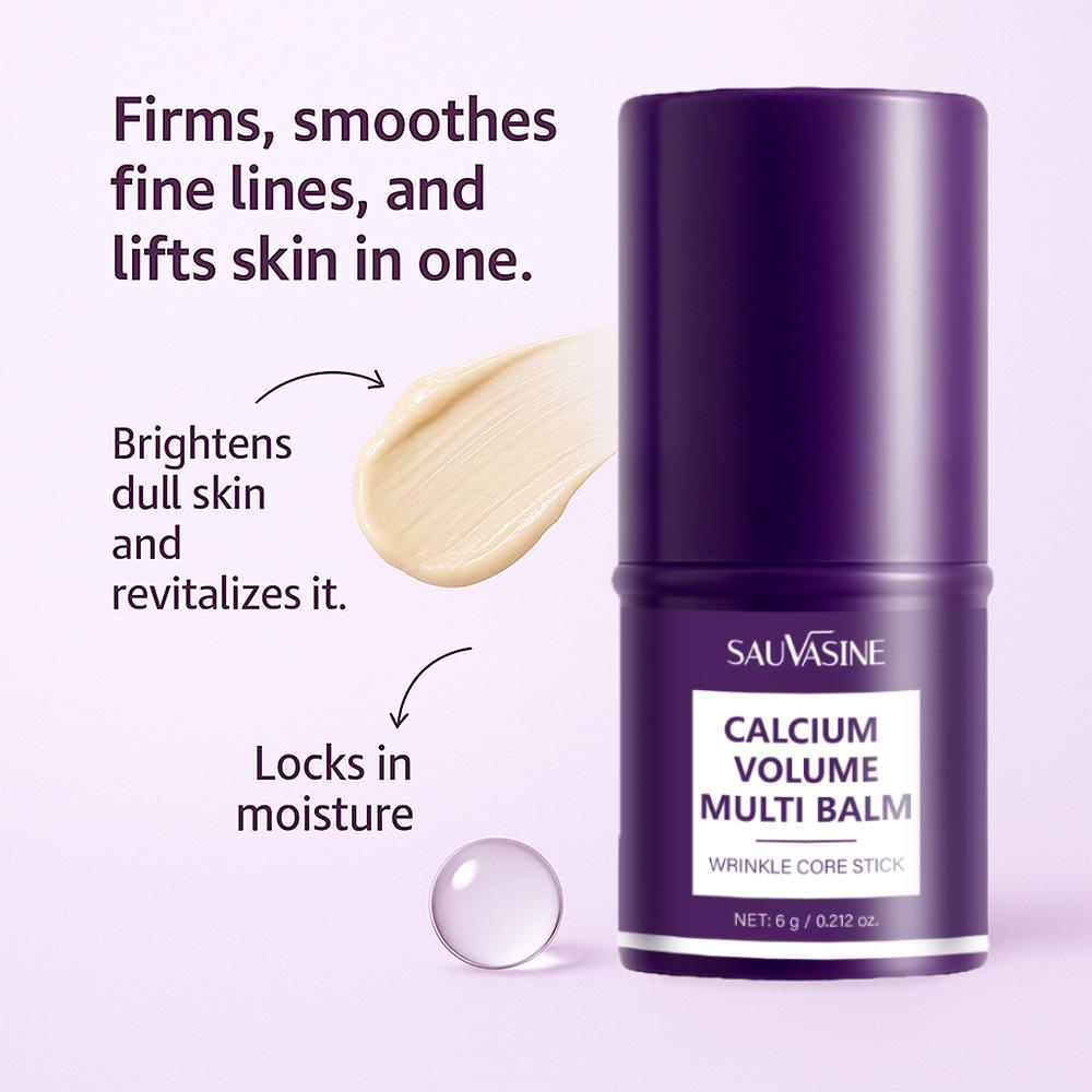 Cross-border Calcium Enriched Multi-Function Skin Cream 6g Collagen Moisturizer Long-Lasting Hydration Deep Nourishment Portable Travel Size