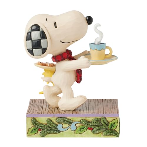 JIM SHORE Snoopy & Woodstock Cookies <Christmas> 6017233