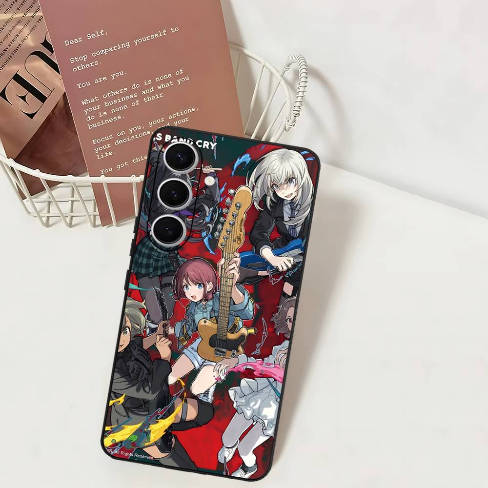 

Anime Girl Band Cry Phone Case For Samsung S 24 Fe 25 Ultra Plus 20 Lite 21 30 22 23 24 22 Ultra 5G Fundas Samsung S20 lite 5G