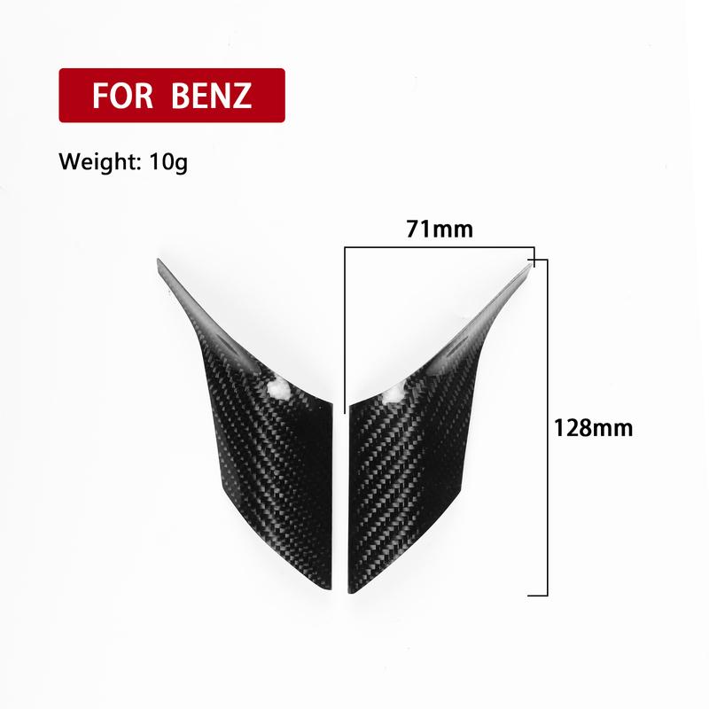 Autopříslušenství Rám volantu Spodní ozdobný kryt Dekorativní rám Pro Mercedes-Benz Třída C W206   2024 2025