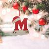 Christmas Tree Decoration Pendant Personalized Christmas 26 Letter Ornaments
