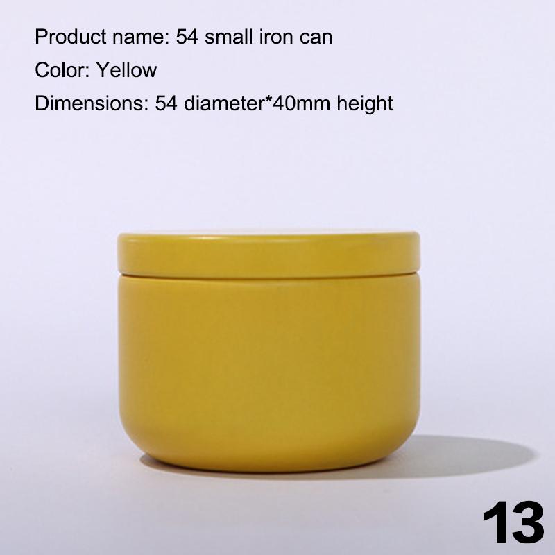 Bärbar Multifunktionell Enfärgad Mini Plåtlåda Med Lufttätt Lock Te Förseglad Burk Förpackningslåda Liten Plåtburk Te Förvaringsburk Gåva