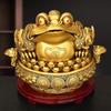 Copper Golden Toad Ornaments Treasure Three-legged Golden Toad Home Office Decor