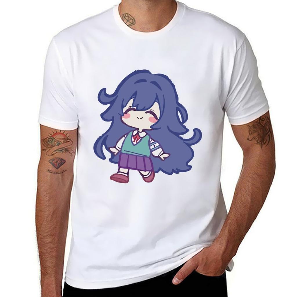 2025 New Model Chibi Shizuka Yoshimoto T-Shirt Funny Gifts Blanks Vintage Mens Fashion