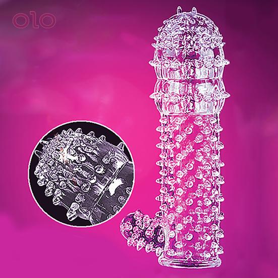 5 Pcs Men's Penis Covers Lengthen Delay Sex Products Finger Cock Ring Set Sex Toy