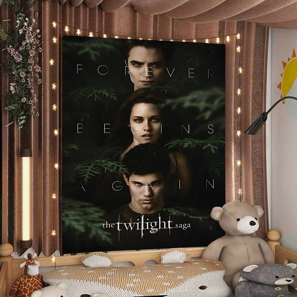 Classic Movie Twilight DIY Wall Tapestry Art Science Fiction Room Home Decor Wall Art Decor