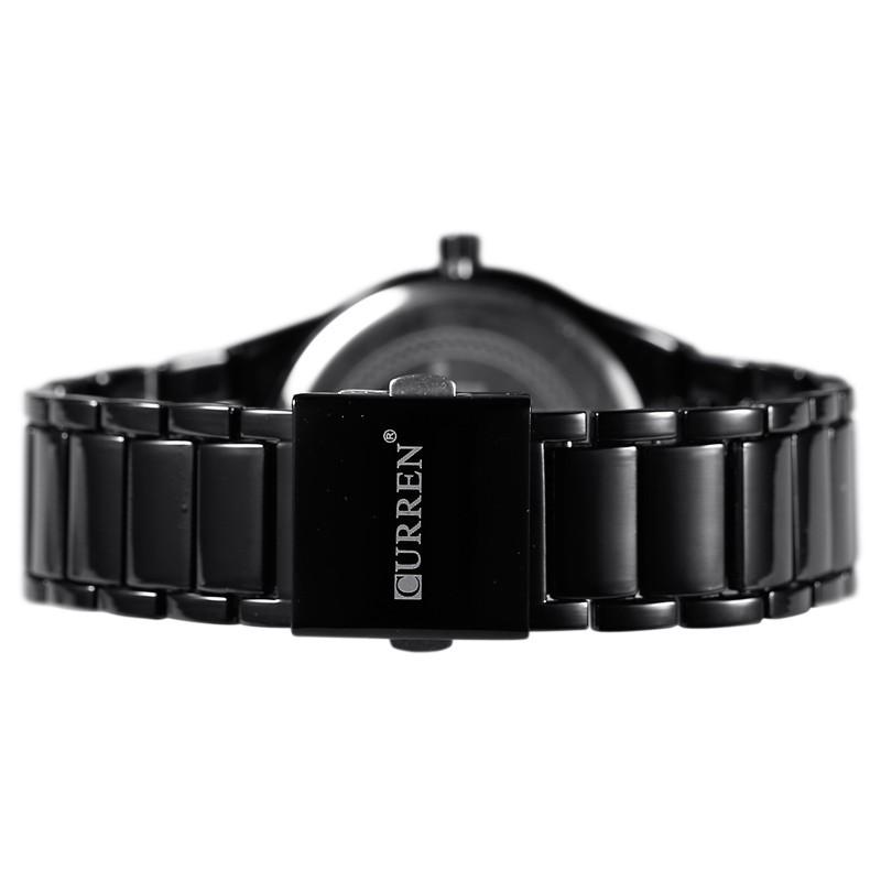 CURREN Men's Waterproof Watch Business Casual Fashion Calendar Steel Strap