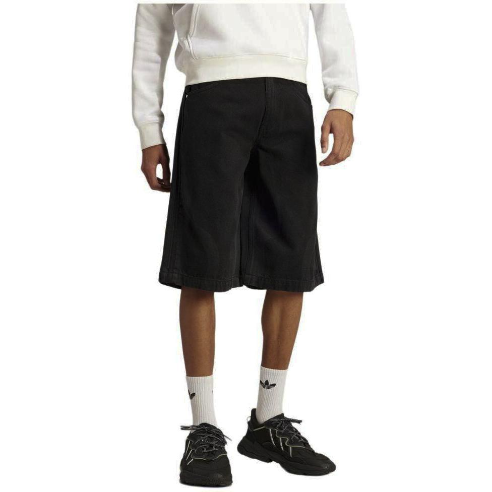 adidas Originals Flames Mid-rise Denim Shorts IS0217