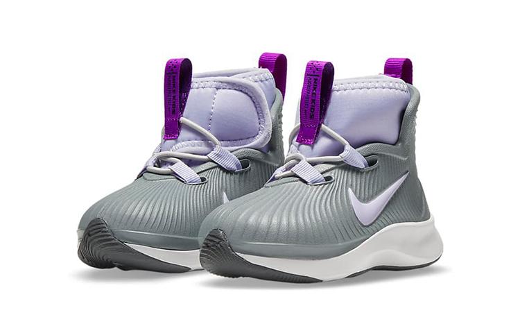 Nike Botas Infantis Binzie "Cinza Fumaça/Gelo Violeta" BQ5382-003