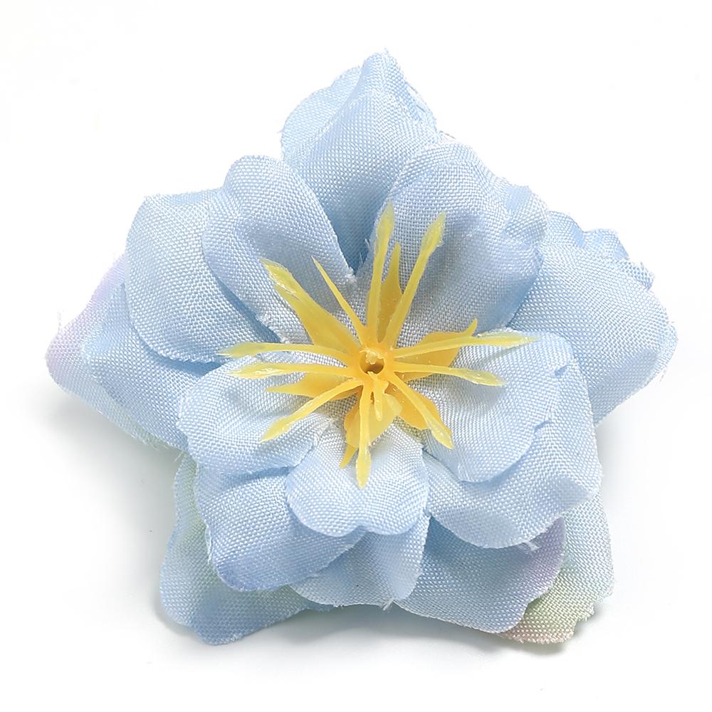 5/10Pcs Artificial Flowers Heads 5.5cm Fake Flowers for Home Decor Garden Wedding Decoration DIY Craft Wreath Gift Accessories