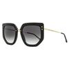 ISabel Marant Women S Geometric Butterfly SunglaSSeS im0149S 2m29o Black Gold 55mm 2m29o
