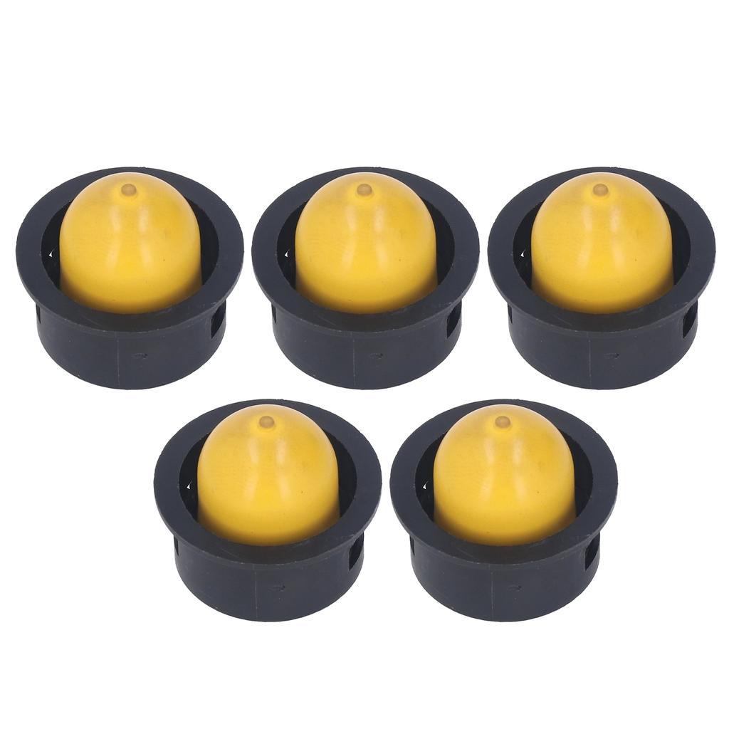 5Pcs Blower Carburetor Bottom Iron Primer Bulb for Fuxtec FX RM Series Lawn Mower Carburetor Primer