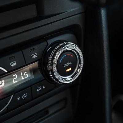 ONGOXD Mazda CX-5/CX-8/MX-5/2 6 Exclusive Start Switch Ring Diamond Crystal Decoration Plate Interior Parts