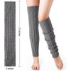 Pleneal Leg Warmers for Women - 1/2/3 Pairs Fashion Cable Knit Warm Leg Warmers 80s Accessories for Party Sports Yoga