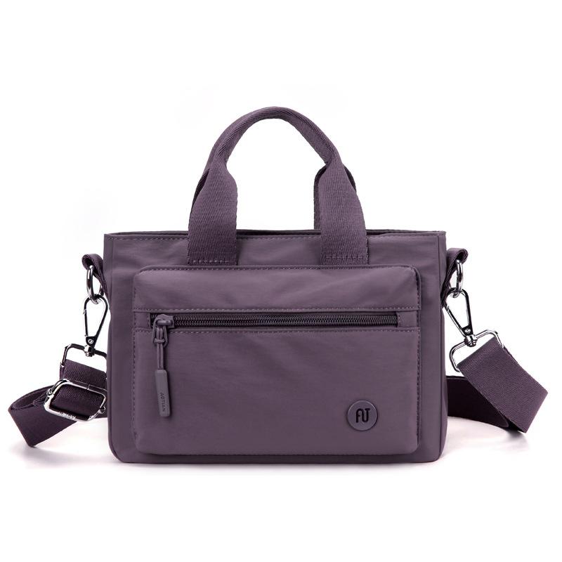 

Женская сумка однотонная сумка через плечо легкая сумочка темно-фиолетового