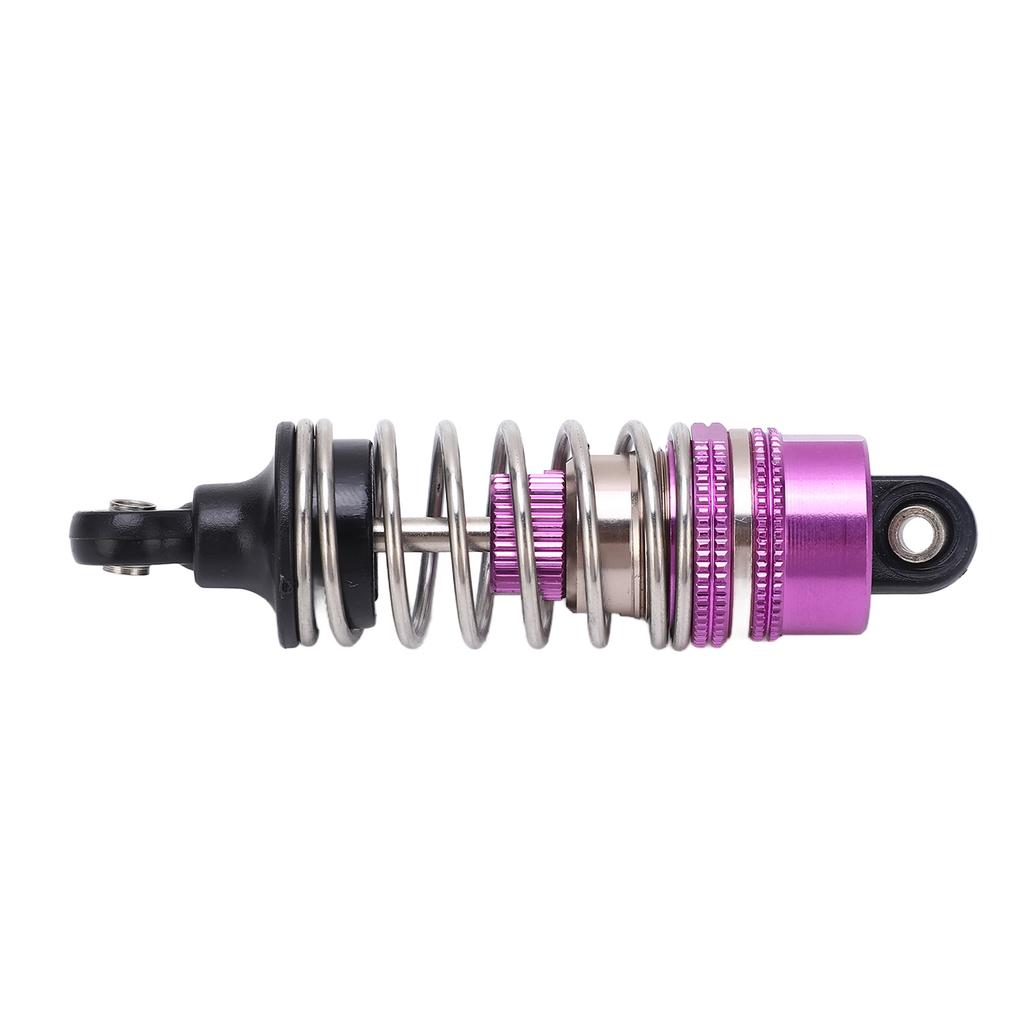 RC Car Shock Absorber 104072?2105 Purple Wear Resistant Aluminum Alloy Rear Shock Absorber Replacement for Wltoys