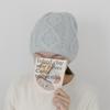 Women's turban sweater and men's beanie hat