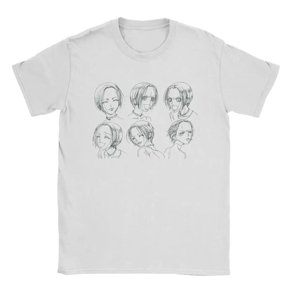 NANA Osaki T-Shirt Lässig Harajuku Streetwear Japanische Kleidung T-Shirt Mode Rock Punk Kurzarm Übergröße T-Shirt Unisex