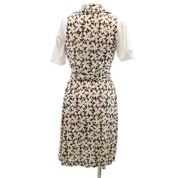 DIANE VON FURSTENBERG silk Overall handle No sleeve Kashcourt one piece 4 Women Used