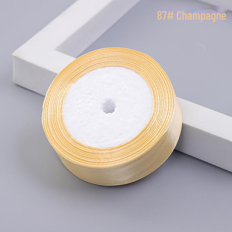 2 cm Satin-Polyesterband für Geschenkverpackungen und Hochzeitstortendekoration