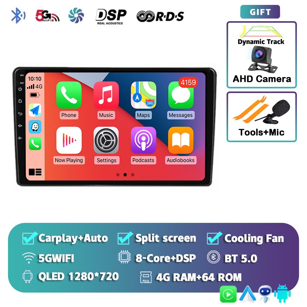 Android 14 Carplay Auto WIFI+4G Car Radio For Peugeot 308 T9 308S 2013 - 2017 Multimedia GPS Player Stereo 2din DSP Head Unit