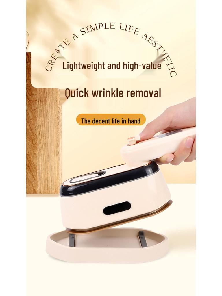 Tragbare Dampf- und Trockenbügelmaschine mit Doppelfunktion: Kompaktes Handbügeleisen für den Heimgebrauch