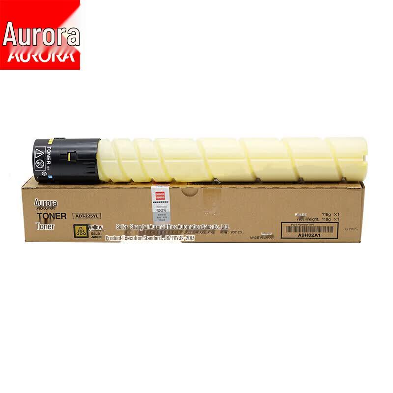 Aurora ADT-225YL Original Low Capacity Yellow Toner Cartridge