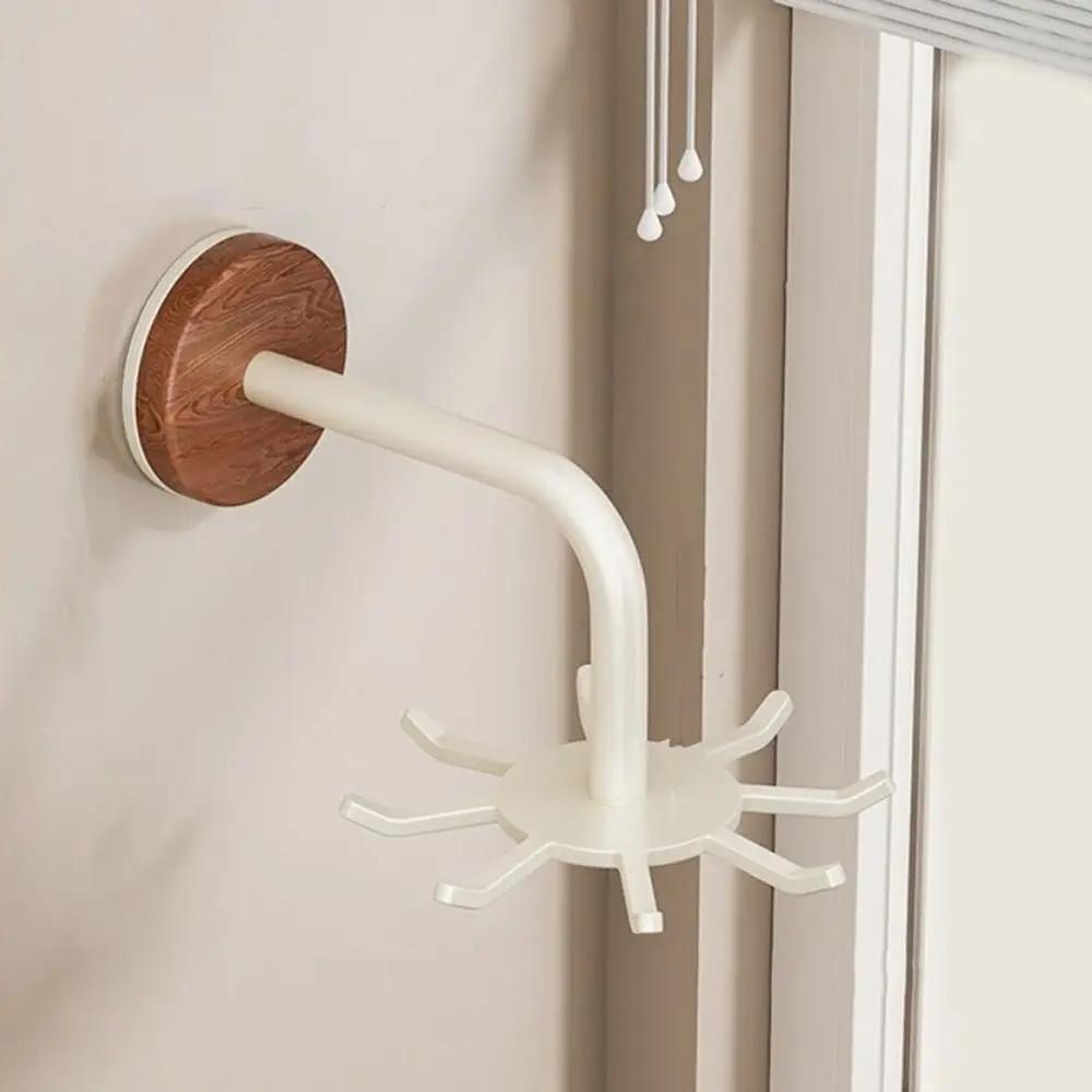 No Drill Kitchen Storage Rack Wall Mounted Space Saving 360 Rotating Hooks Anti Drop Spatula Spoon Holder for Kitchenware