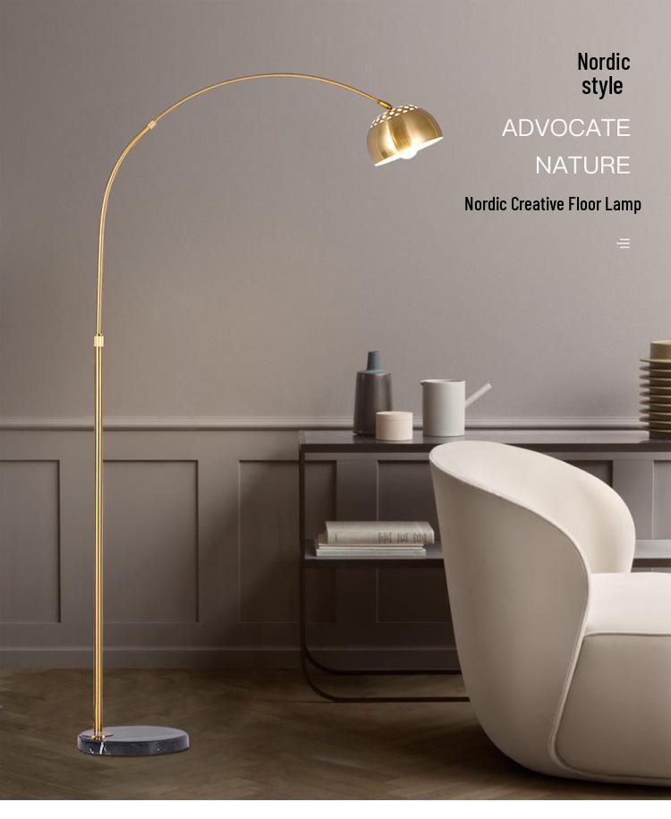 Nordic Creative Vertical Floor Lamp for Living Room, Bedroom, and Study