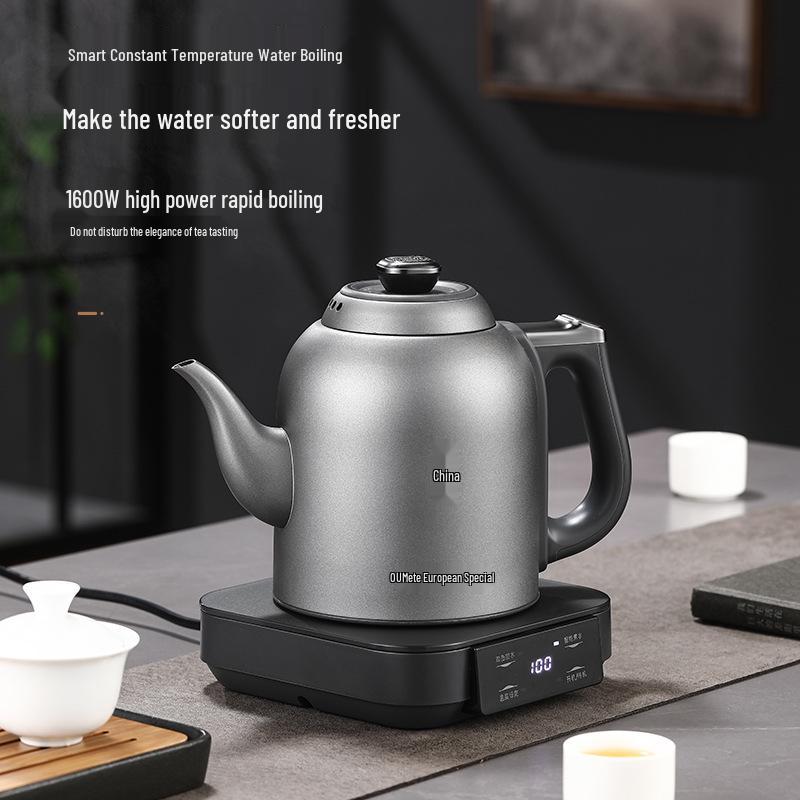 Automatic Electric Kettle: Integrated Hot Water Boiler & Tea Brewer with Heat Preservation