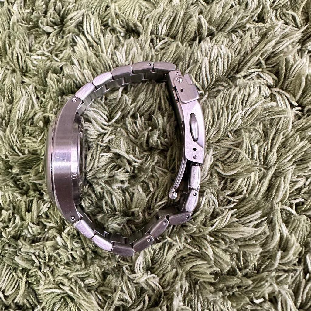 Used Good Condition FOSSIL BIG TIC Fossil Big Chick Watch Rainbow
