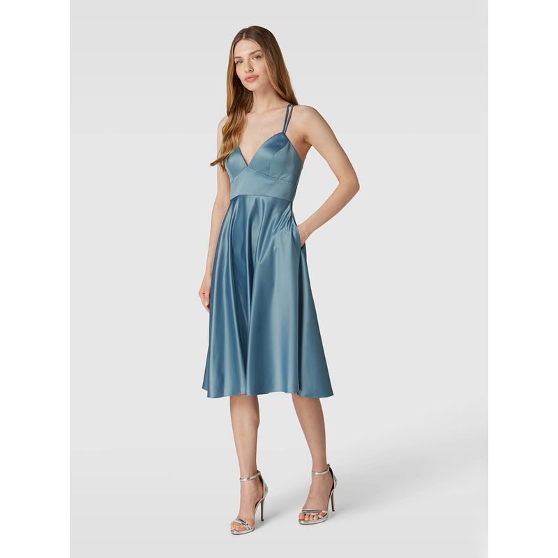 High end Formal Dress Short Satin Sling Guest dresses Dress