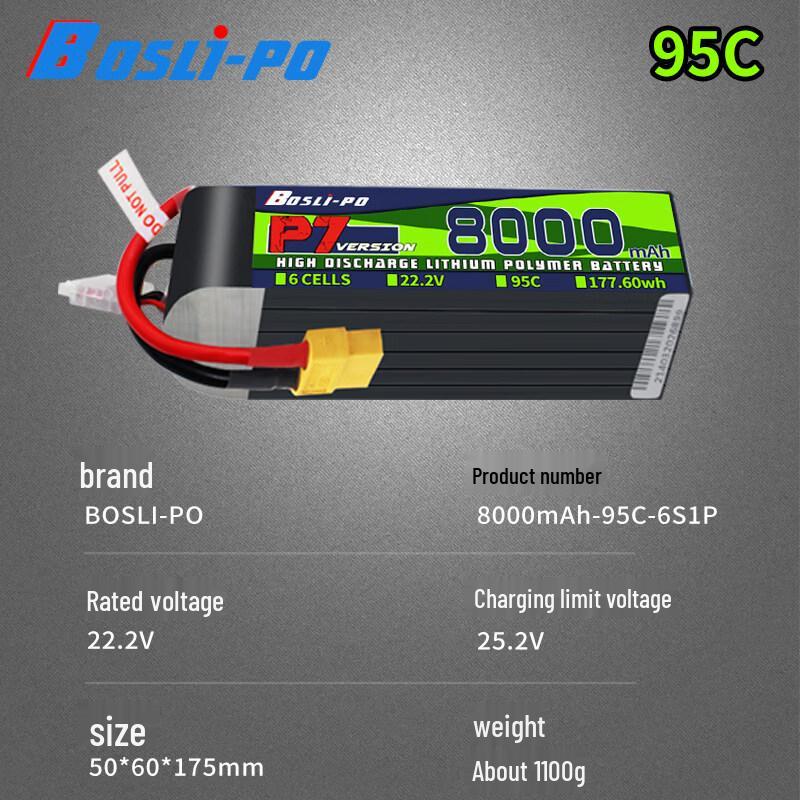 Commander P7 FPV Drone 95C LiPo Battery