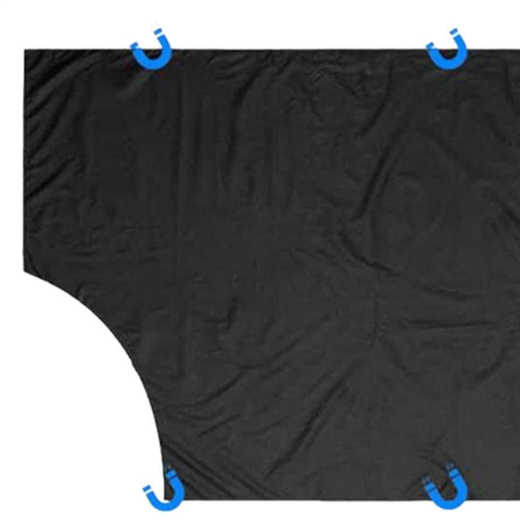 Universal Car Windshield Frost Cover Winter Waterproof Oxford Fabric Windshield Cover Magnetic Windshield Cover Window Blanket