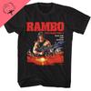 John Rambo Printed Tshirt Top Unisex Loose Comfort Tees 2025 Summer New Style Casual Clothing Oversized T Shirts 100 Cotton