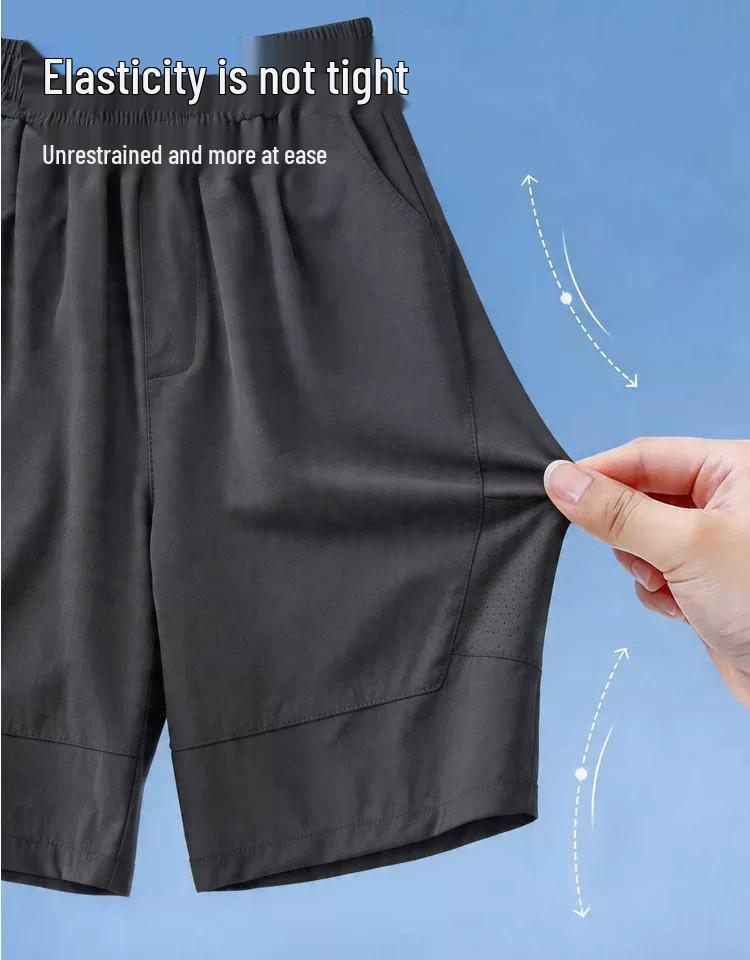 Boys' Quick-Dry Lightweight Summer Shorts - Comfortable and Cool Five-Point Pants for Middle and Older Children