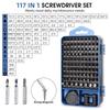 115 in 1Multifunctional Screwdriver Set Computer PC Mobile Phone Equipment Repair Screw Driver Insulation Manual Household Tools