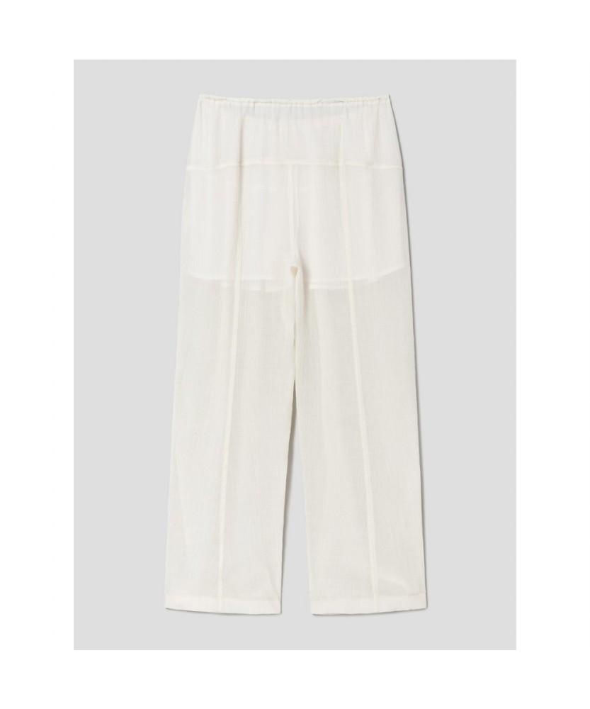 Anggae Peplum Pants Ivory