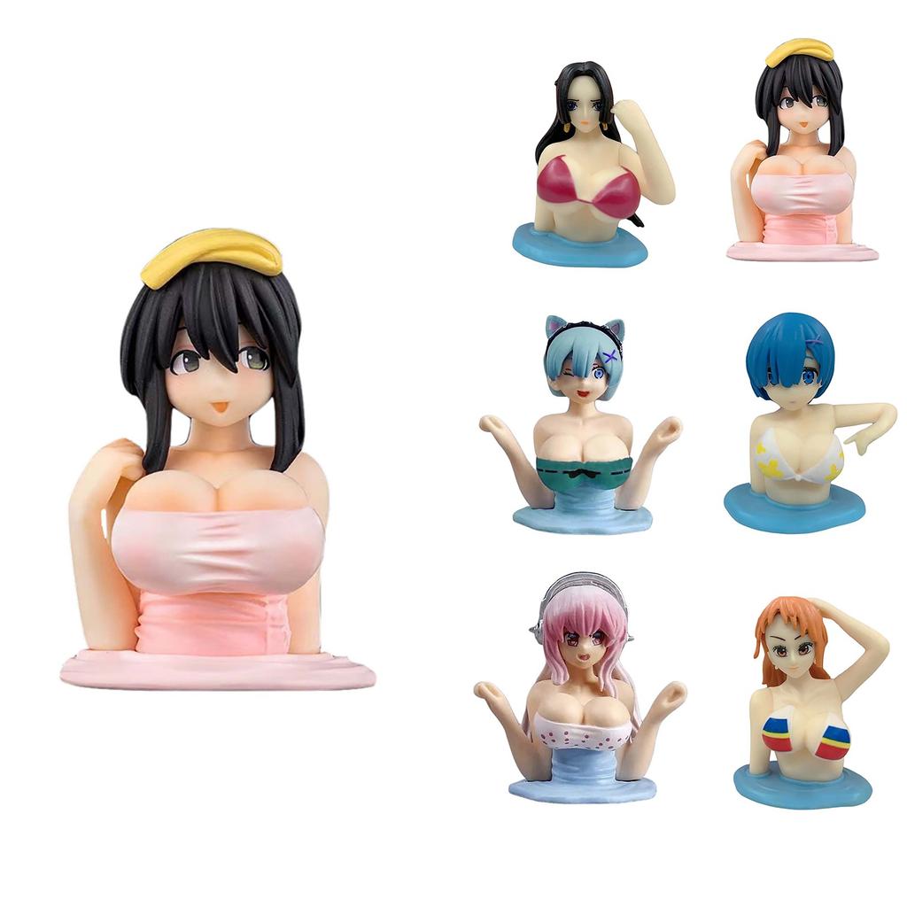 Vysoká kvalita, Třesení hrudníku, Krásná krása, Císař Leim, Sonizi, Ozdoby do auta, Sexy figurky, Dekorativní ozdoby