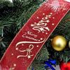 Christmas Ribbon For Christmas Tree Decoration DIY Gift Box Bow Decorations Xmas Tree Hanging Ornament 200CM New